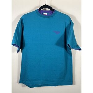 Vintage 80s Pony Sportswear Single Stitch Spell Out Streetwear Size Large (Q)